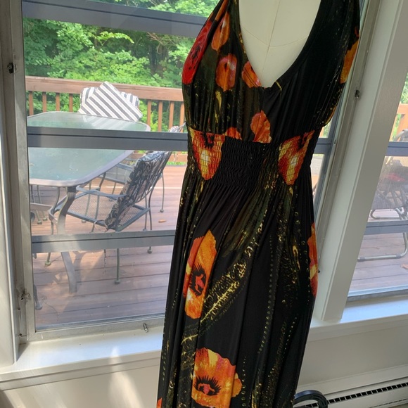 Carmen Marc Valvo floral maxi dress - Picture 10 of 12
